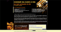 Desktop Screenshot of cave-a-vin.info