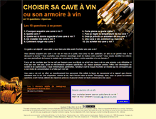 Tablet Screenshot of cave-a-vin.info